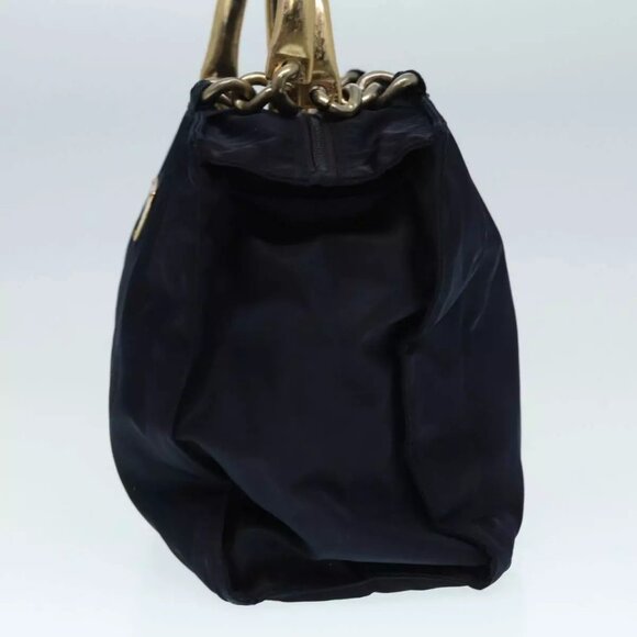 PRADA Hand Bag Nylon Navy Auth - Picture 4 of 16